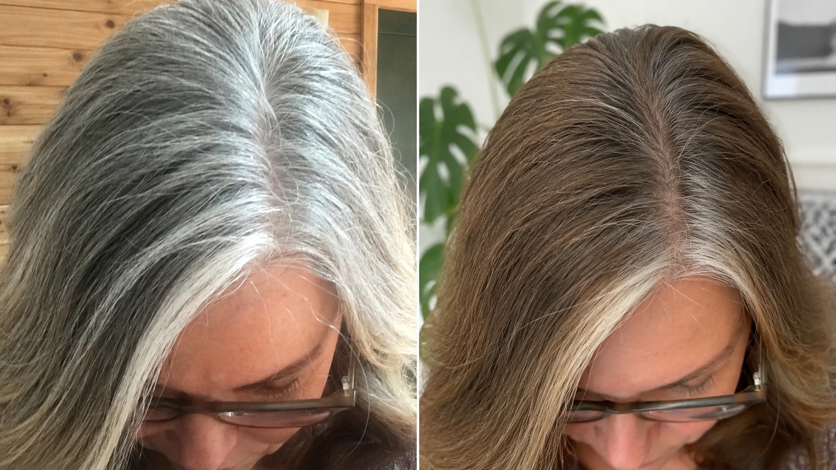 Before using the 500ml color shampoo.