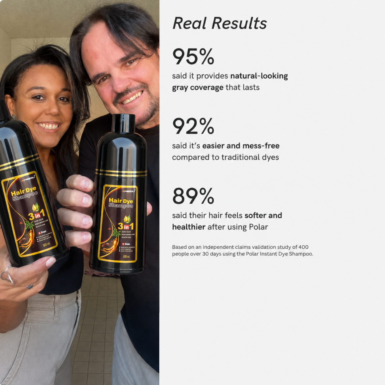 Real results — customer satisfaction stats